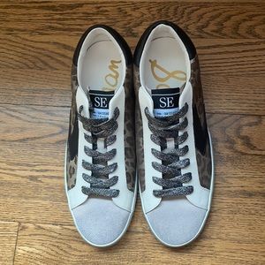 Never Worn Sam Edelman Leopard Sneakers